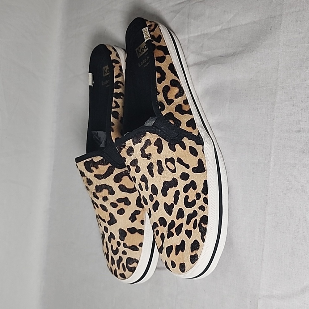 🧡keds for Kate Spade Slide Sneakers Size 11 uper 100% hair calf